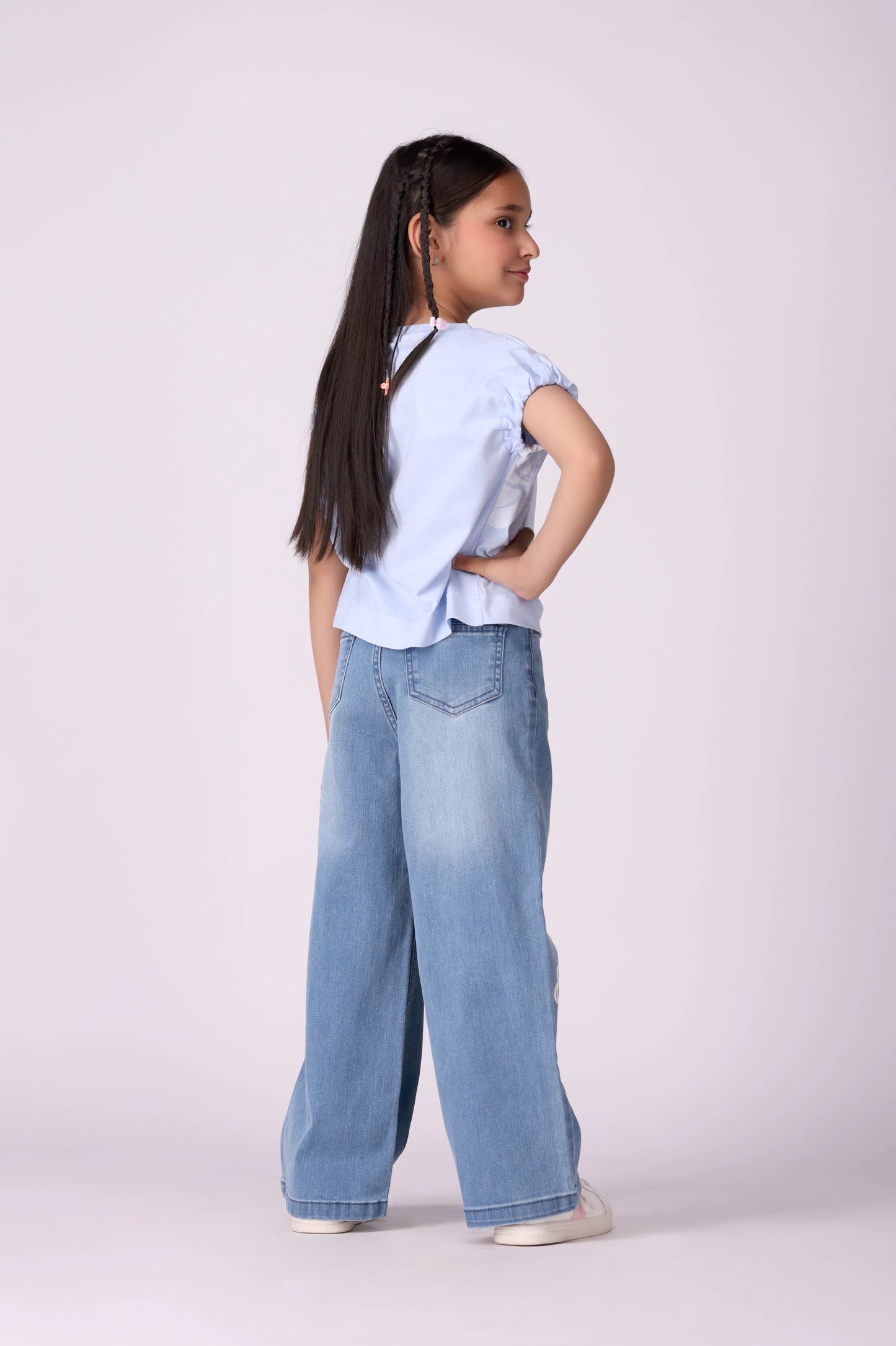 Marine Straight Fit Printed Jeans - Cougar Clothing