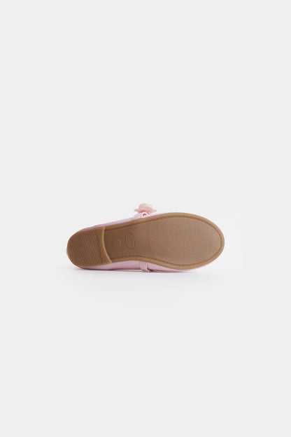 Rosette Pearl Ballet Flats - Cougar Clothing