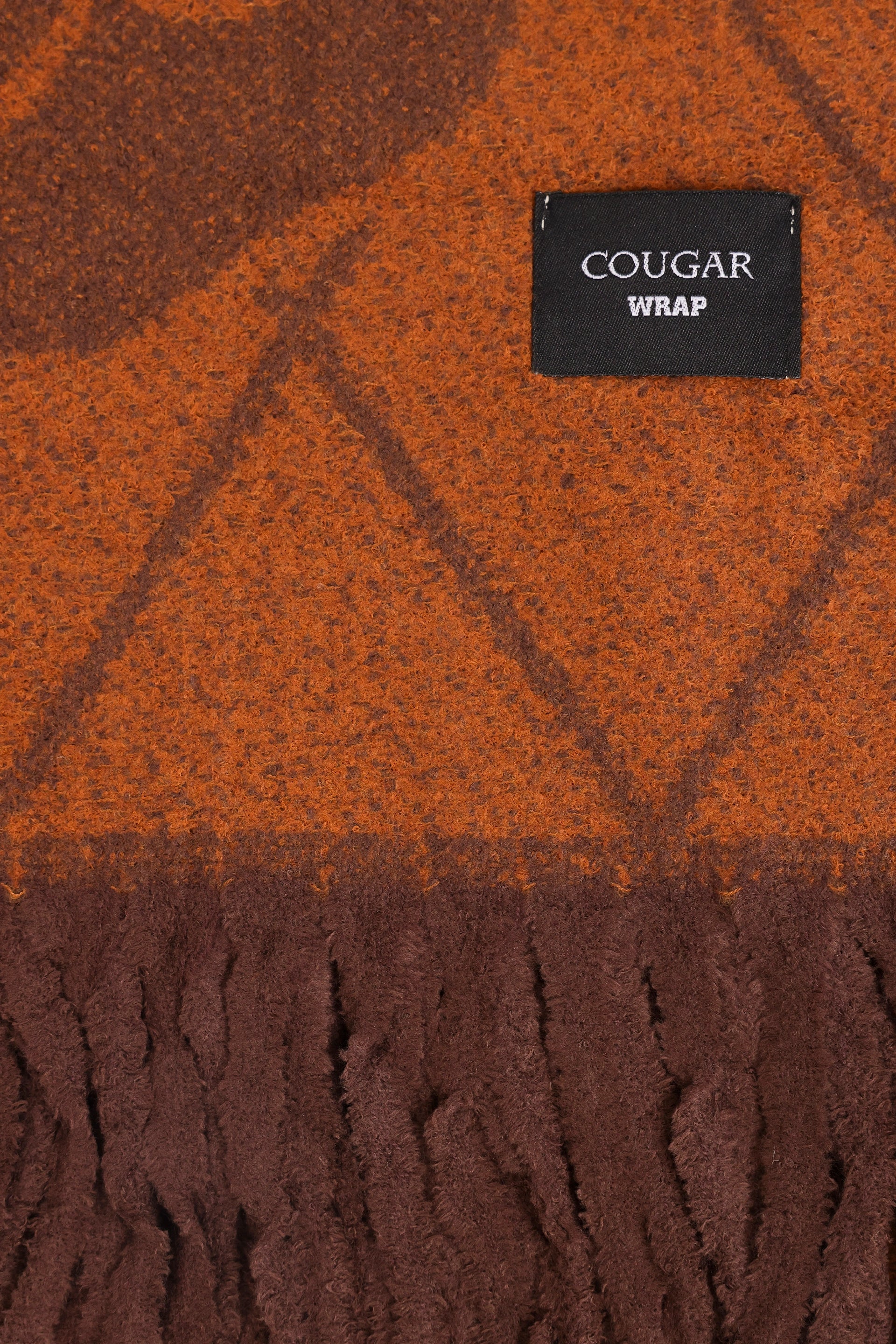 Textured Knitted Shawl - Cougar Clothing