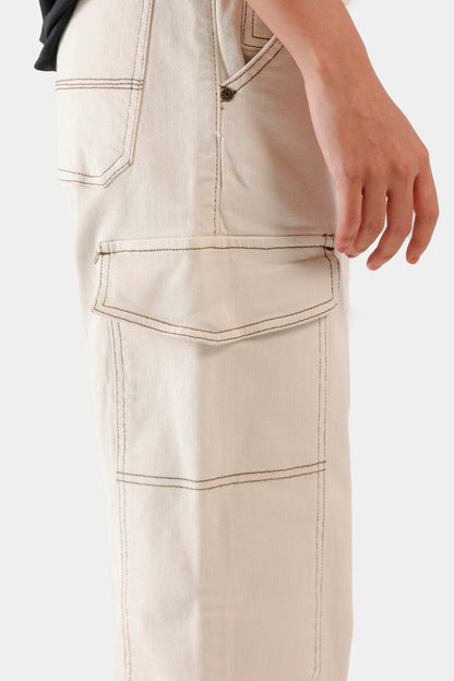 Straight Cargo Fit Jeans - Cougar Clothing