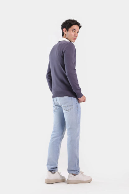 Textured Knit Sweater - Cougar Clothing