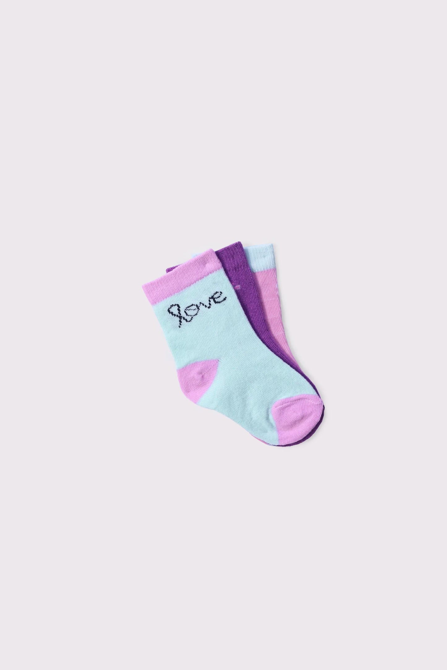 Pack of 3 Short Crew Socks - Cougar Clothing