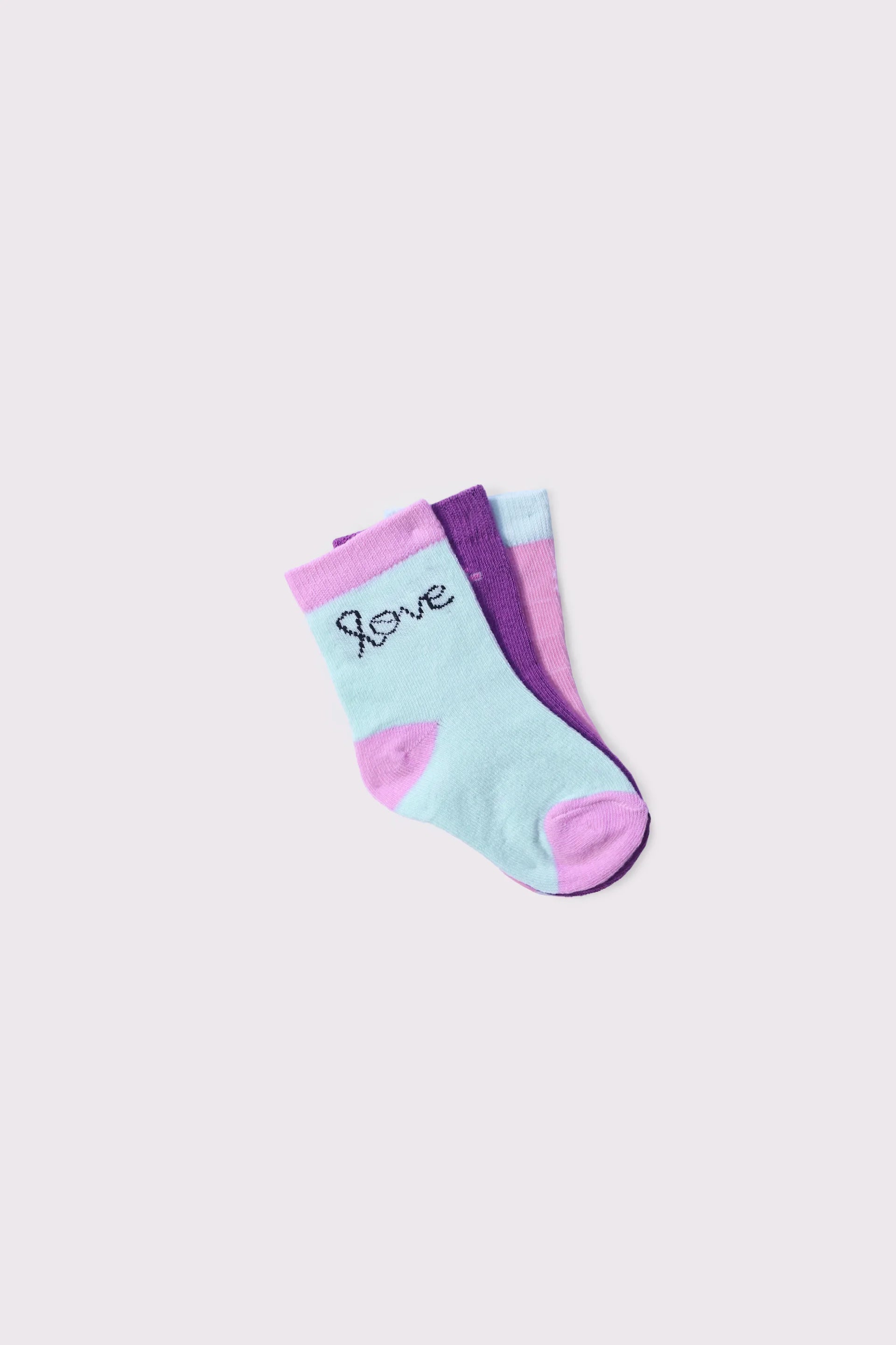 Pack of 3 Short Crew Socks - Cougar Clothing