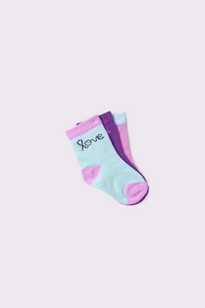 Pack of 3 Short Crew Socks - Cougar Clothing