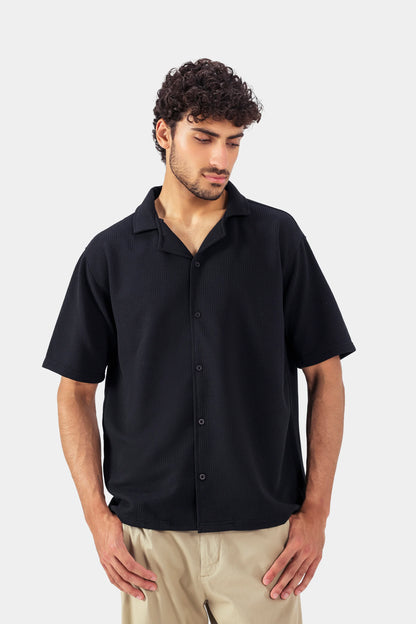Waffle Knit Shirt - Cougar Clothing