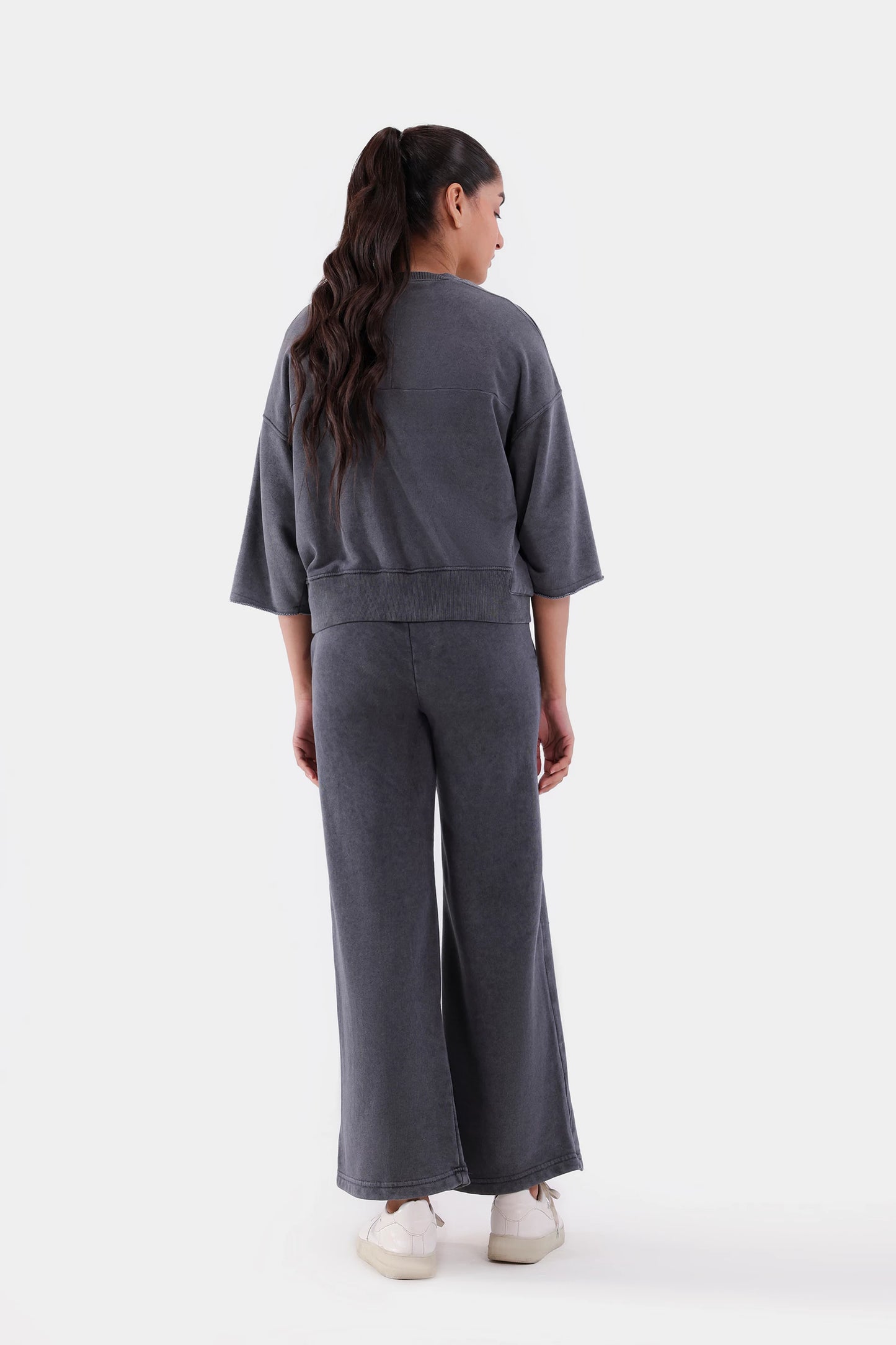 Terry Wide Leg Trousers - Cougar Clothing