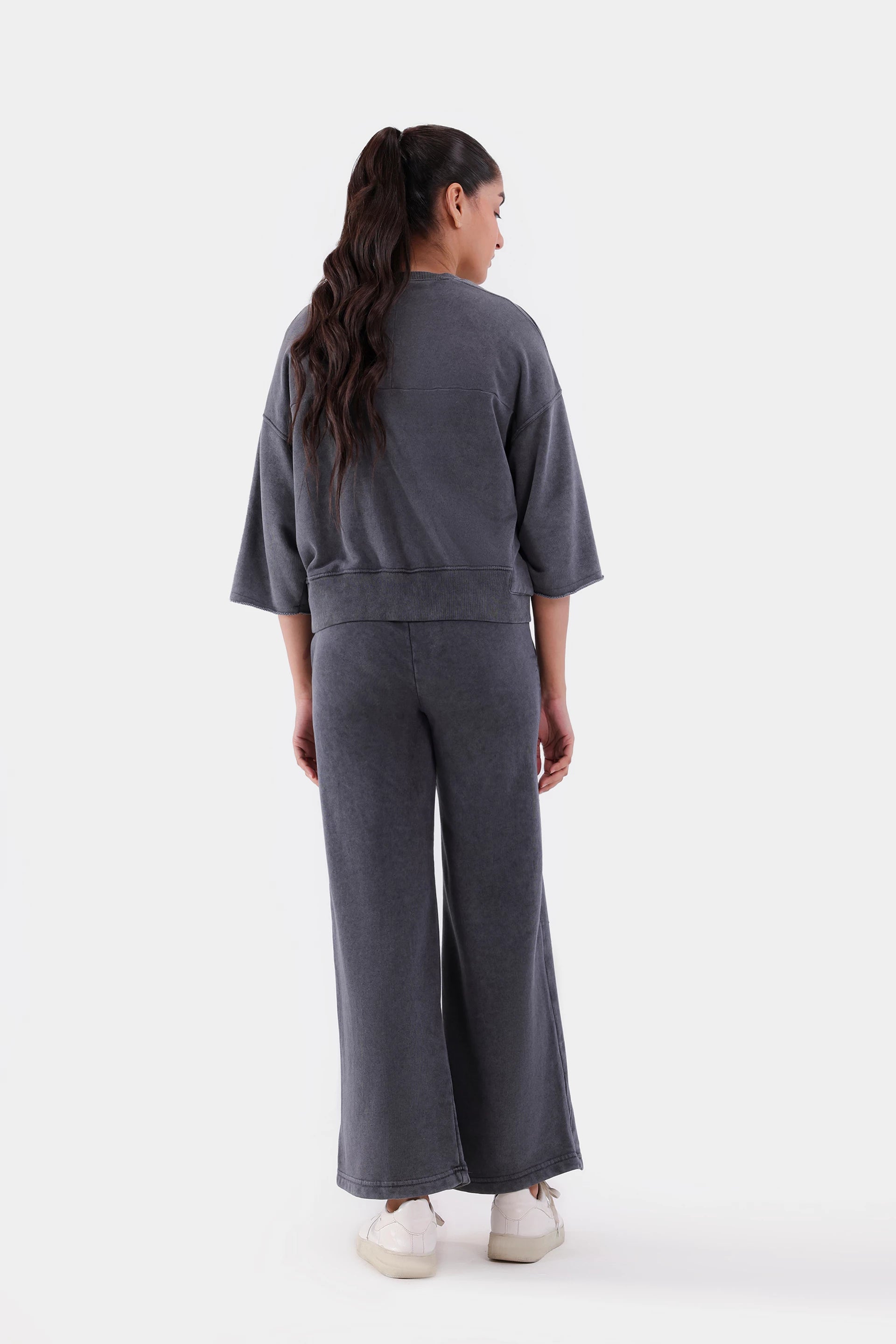 Terry Wide Leg Trousers - Cougar Clothing