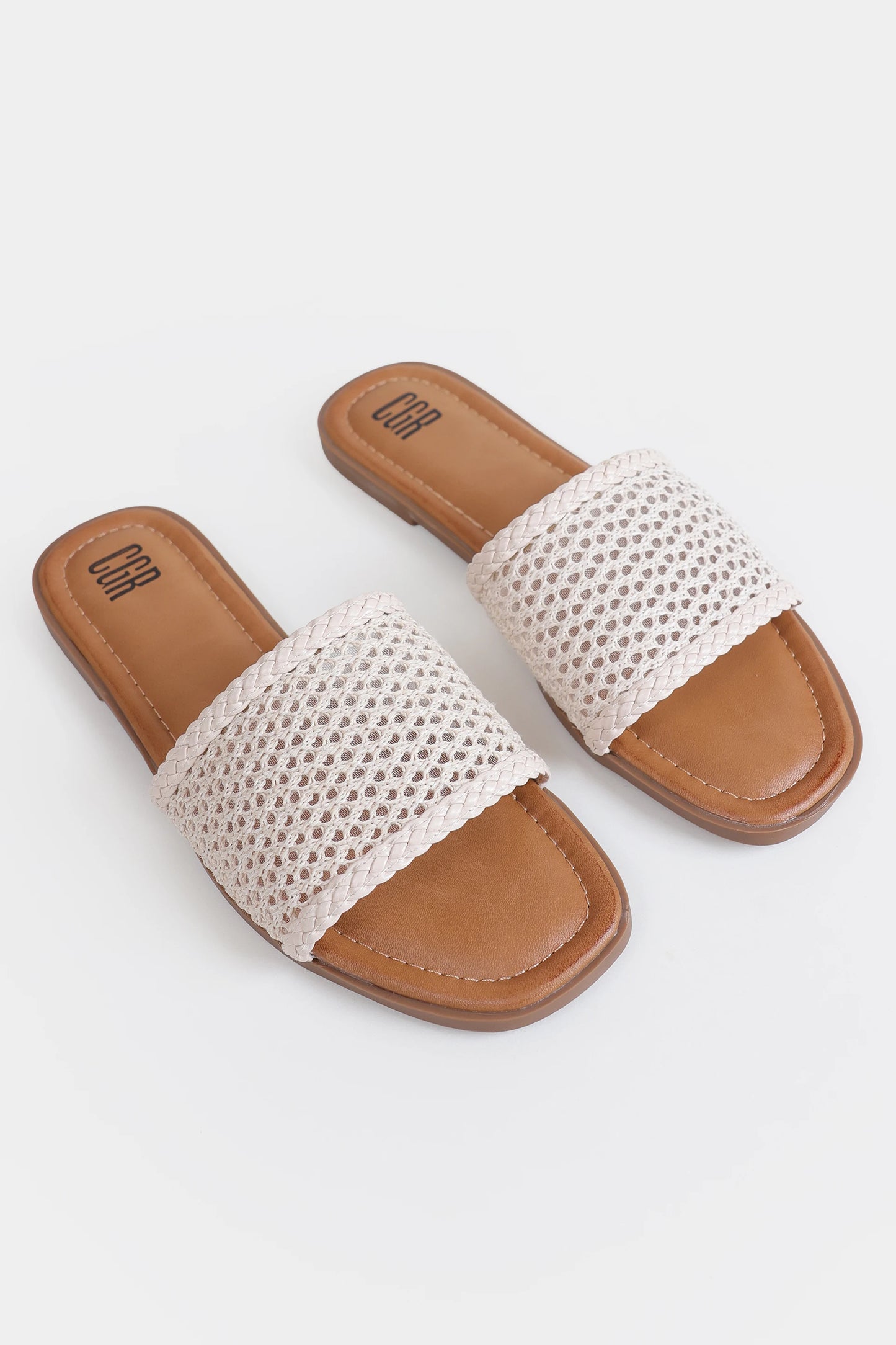 Braided Mesh Slide - Cougar Clothing