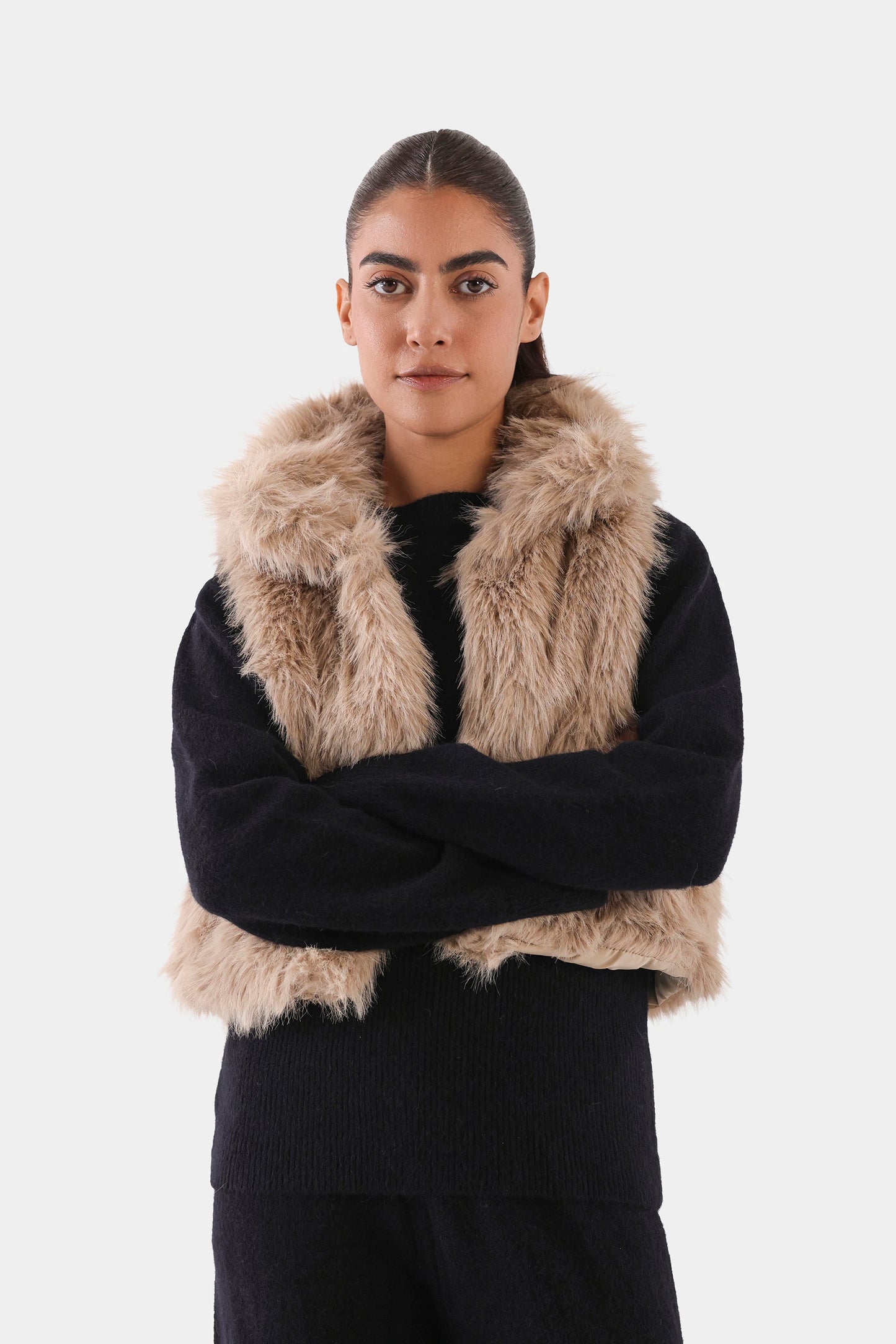 Faux Fur Gilet - Cougar Clothing