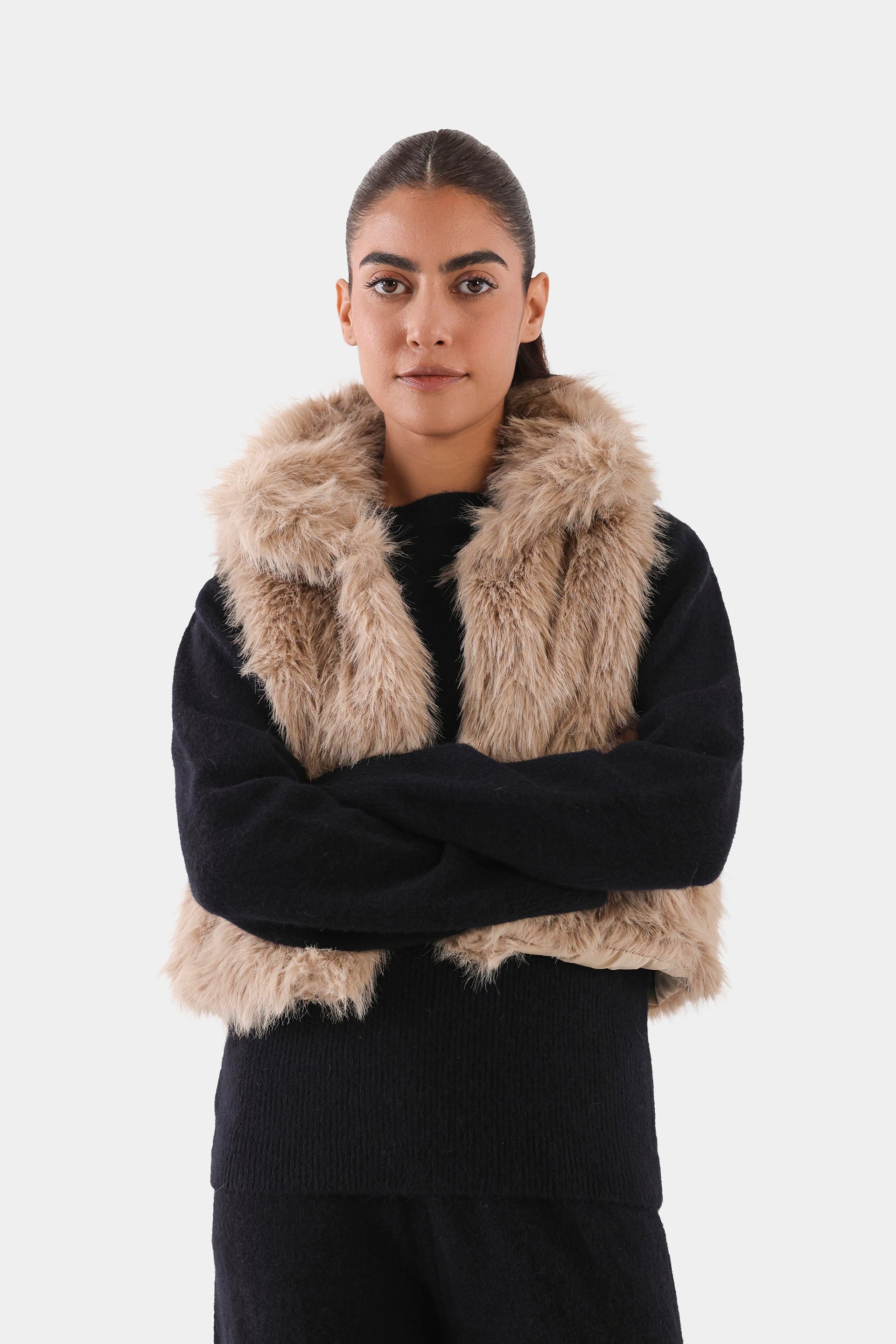 Faux Fur Gilet - Cougar Clothing