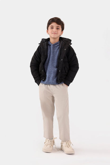 Hood Jacket With Flap Pockets - Cougar Clothing