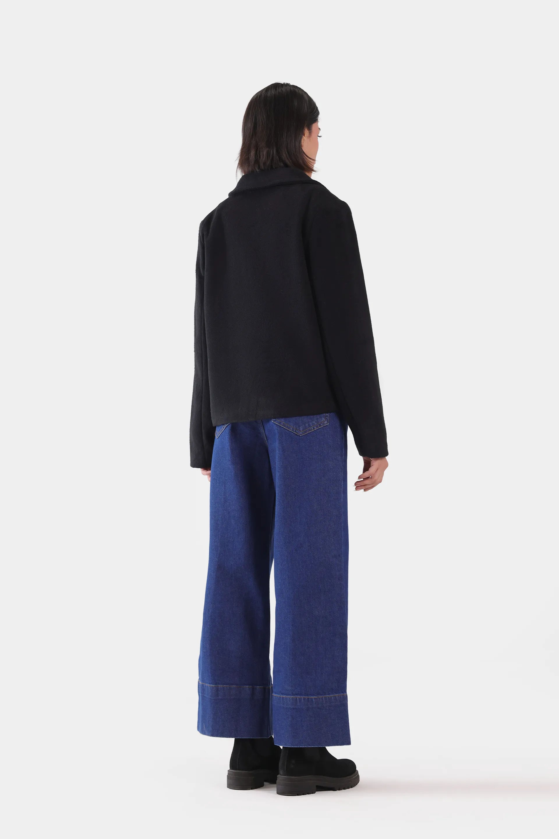 Tweed Button-Down Jacket - Cougar Clothing