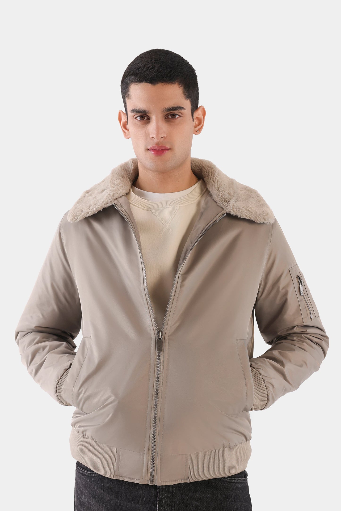 Turn-Down Collar Jacket - Cougar Clothing