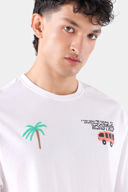 Relaxed Graphic T-Shirt - Cougar Clothing