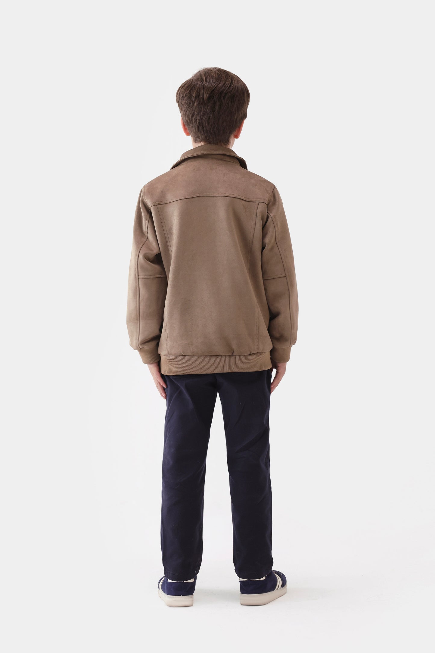 Faux Suede Jacket - Cougar Clothing