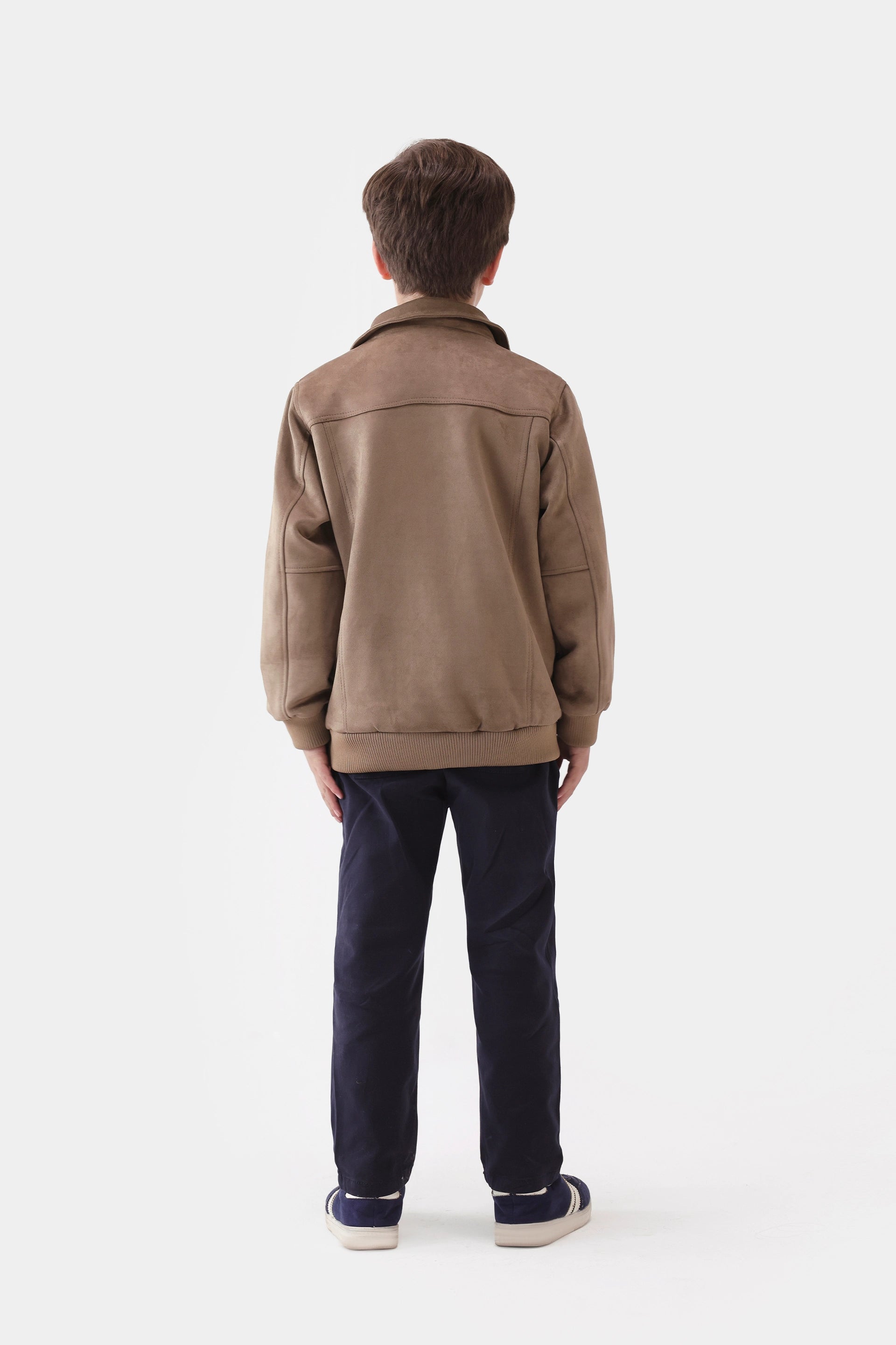 Faux Suede Jacket - Cougar Clothing