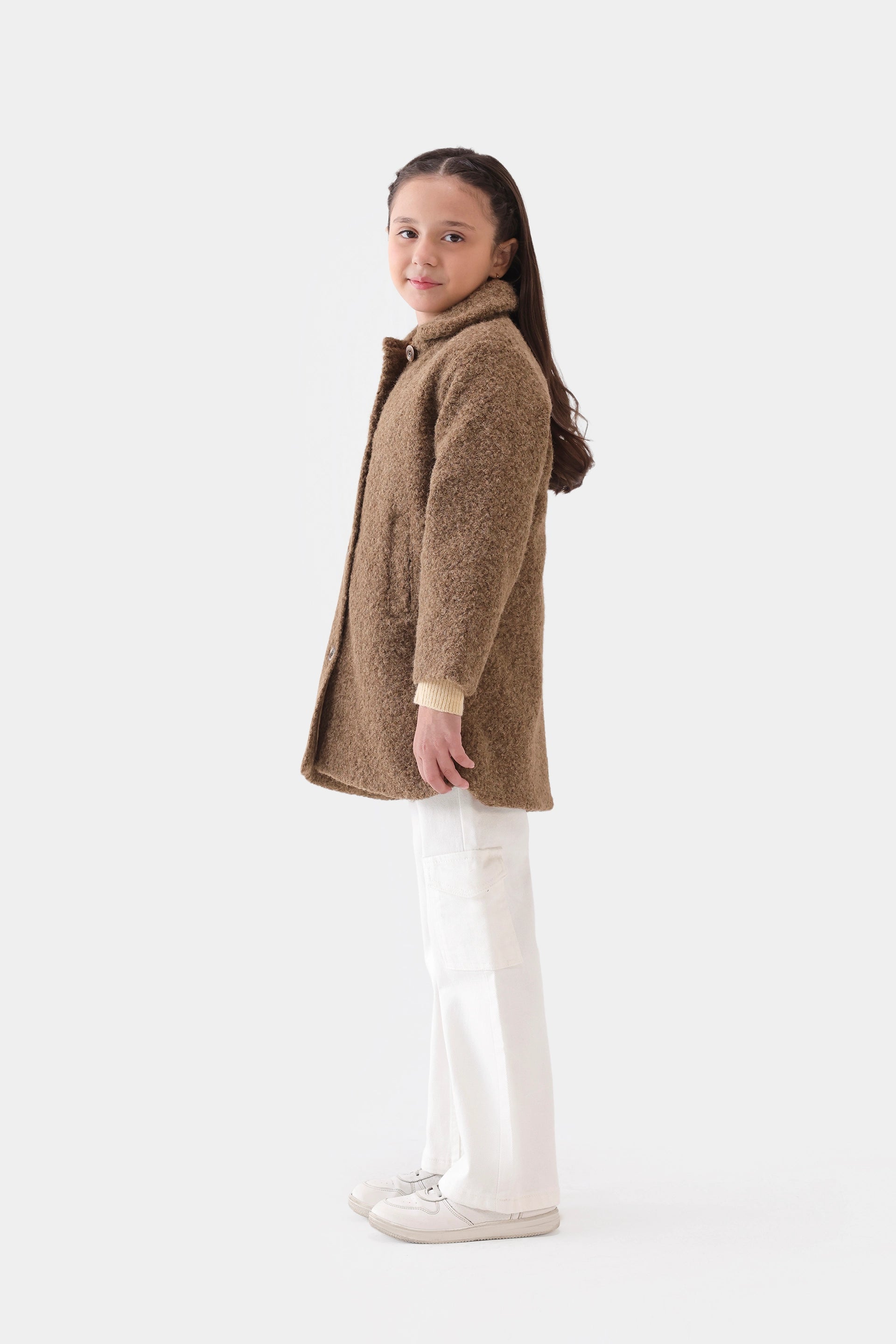 Textured Coat - Cougar Clothing