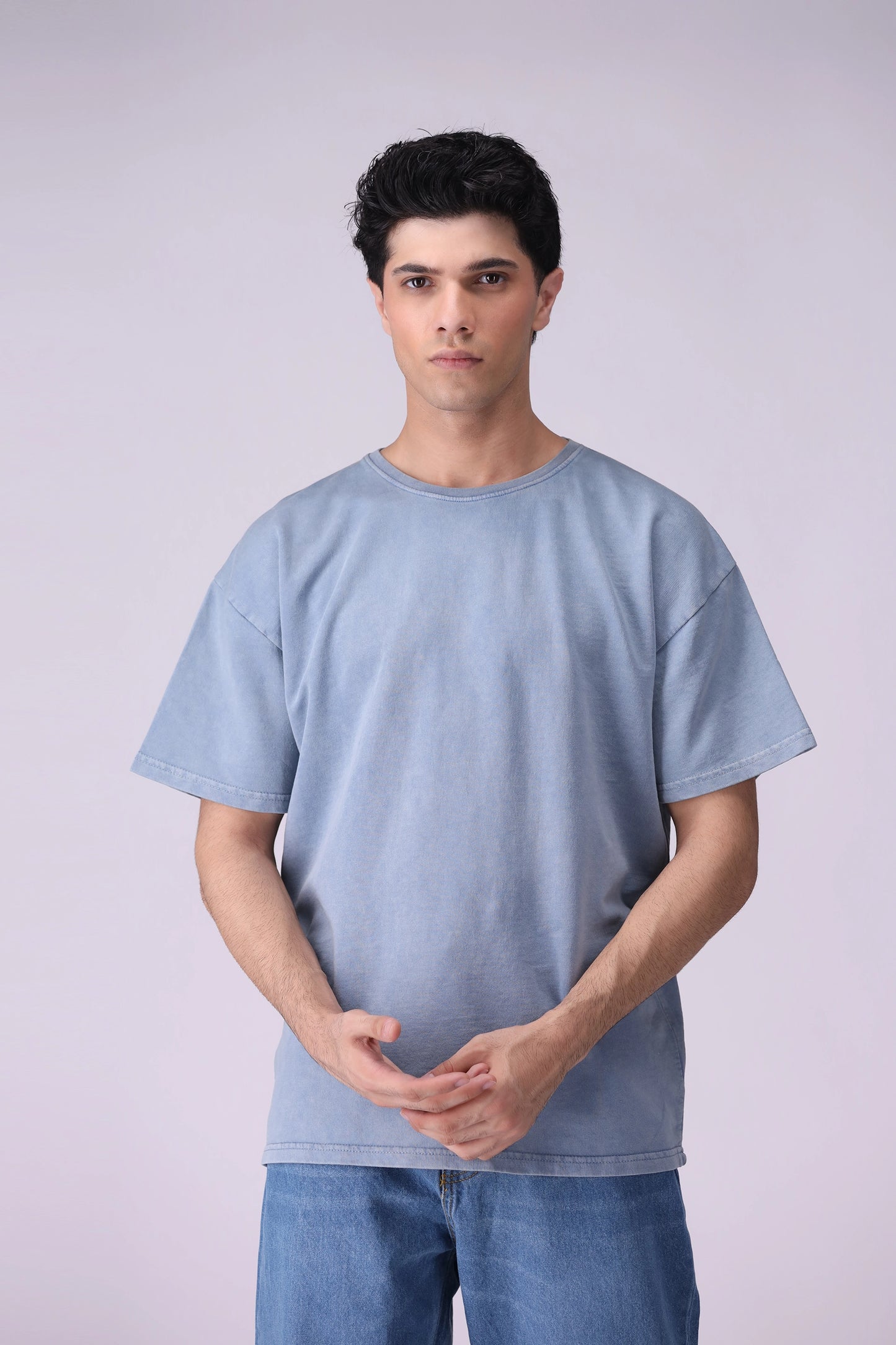 Garment-Dyed Oversized T-Shirt - Cougar Clothing