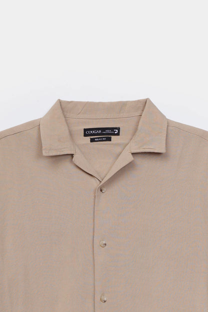 Linen Blend Shirt - Cougar Clothing