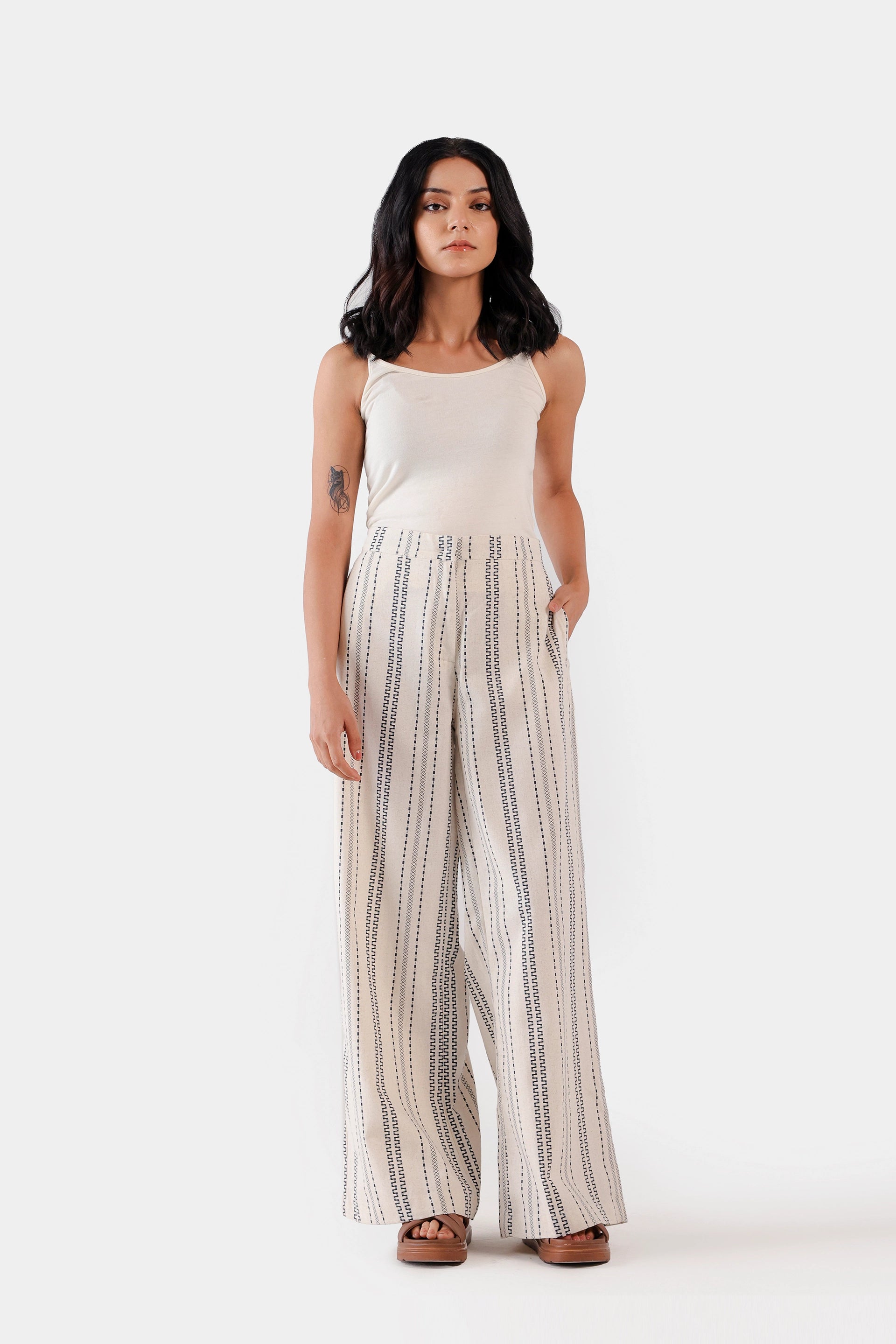 Striped Trousers - Cougar Clothing