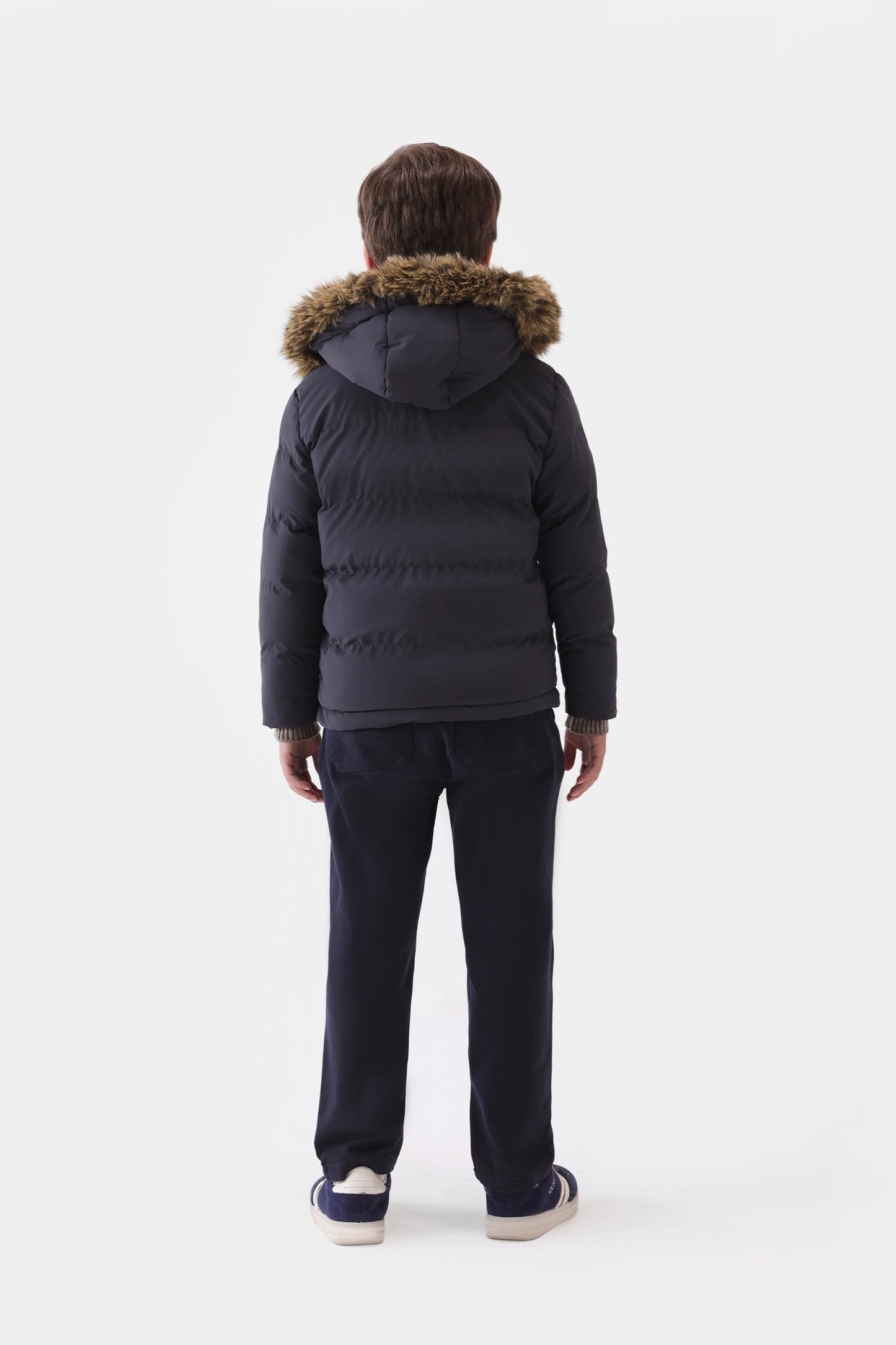 Quilted Faux Fur Jacket - Cougar Clothing