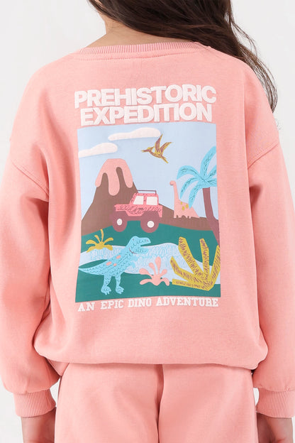 Dino Adventure Sweatshirt - Cougar Clothing