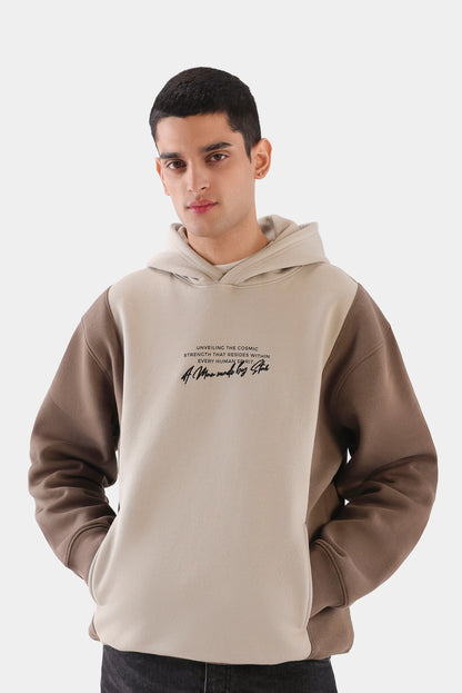 Color Block Fleece Hoodie - Cougar Clothing