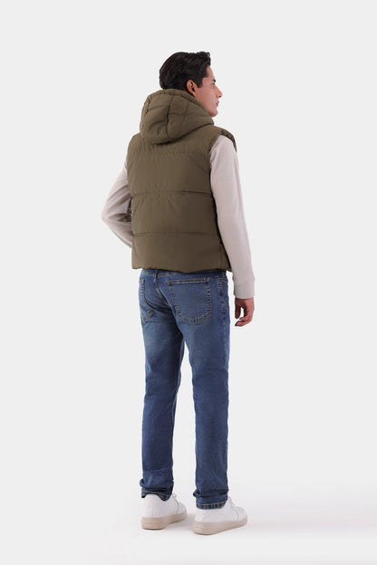 Hooded Gilet Jacket - Cougar Clothing