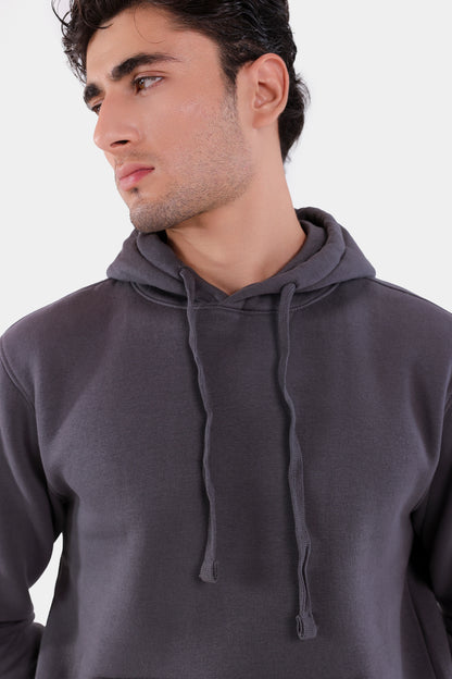 Basic Drawcord Hoodie - Cougar Clothing