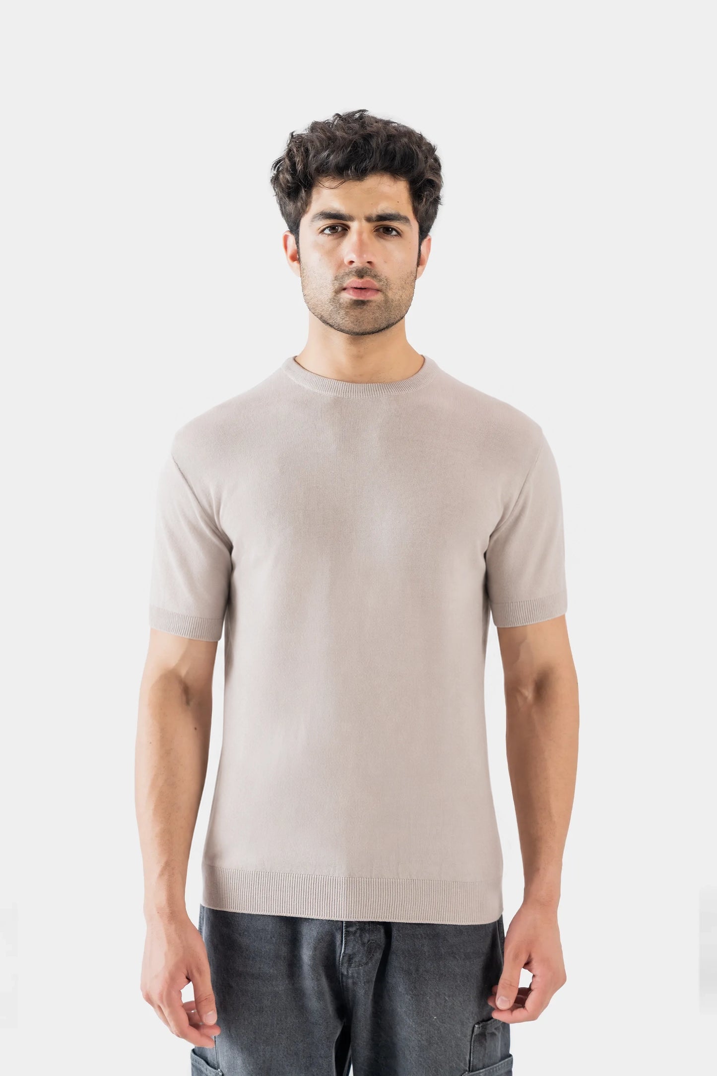 Fine-Knit T-Shirt - Cougar Clothing