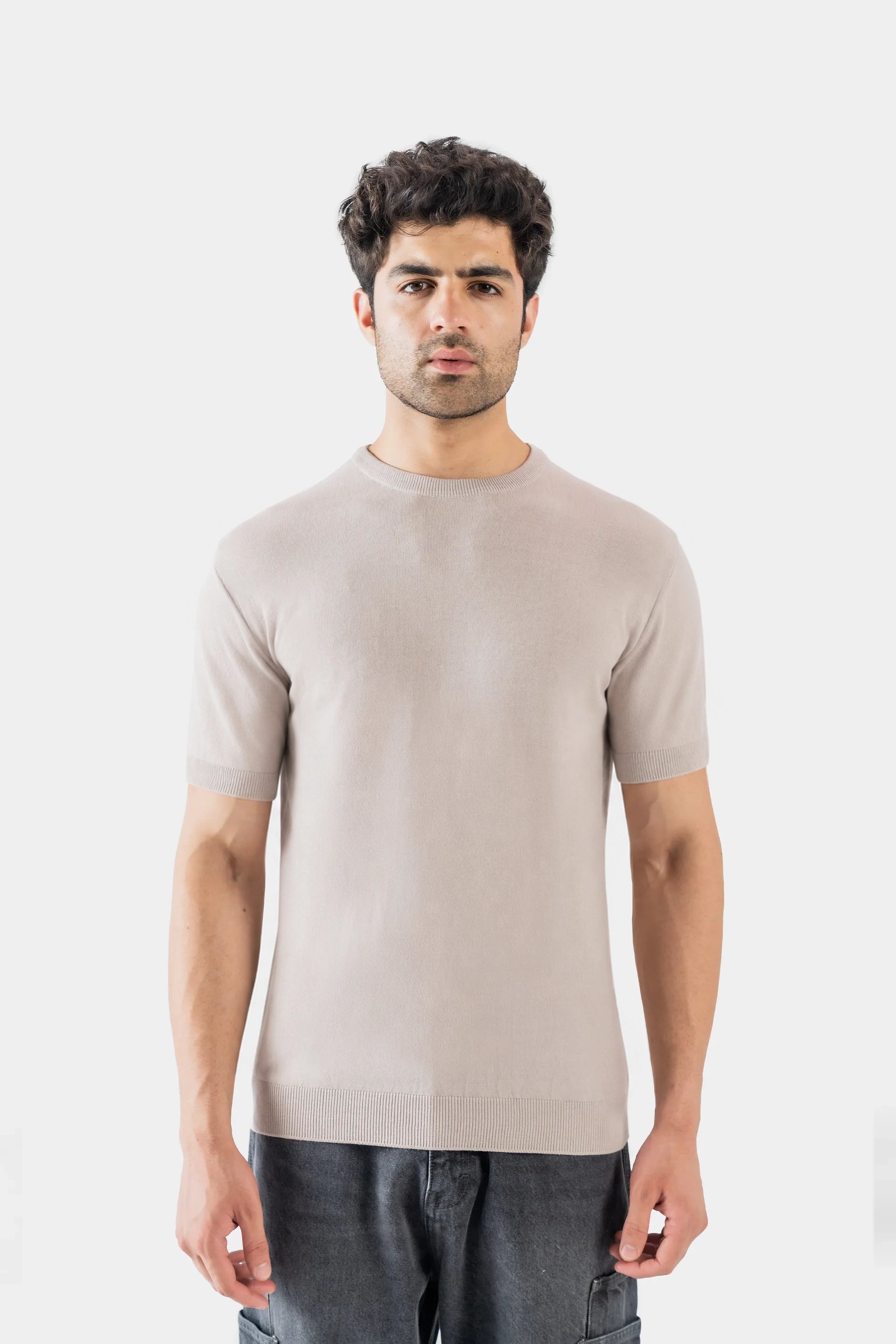 Fine-Knit T-Shirt - Cougar Clothing