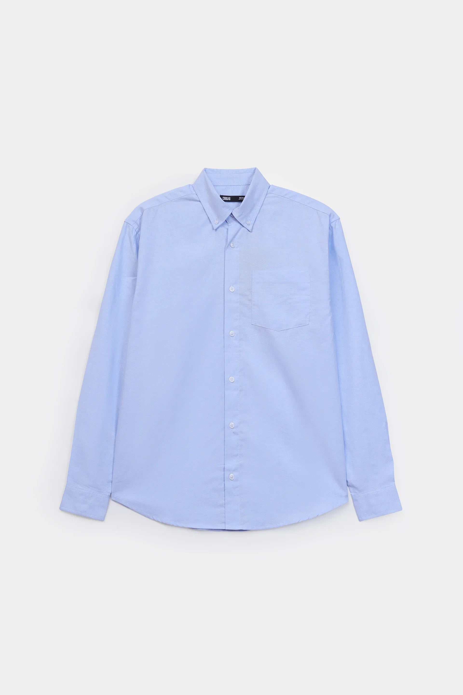 Chambray Button-Down Shirt - Cougar Clothing