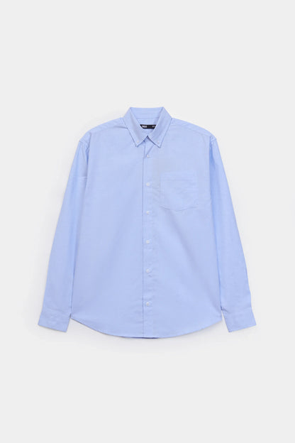 Chambray Button-Down Shirt - Cougar Clothing