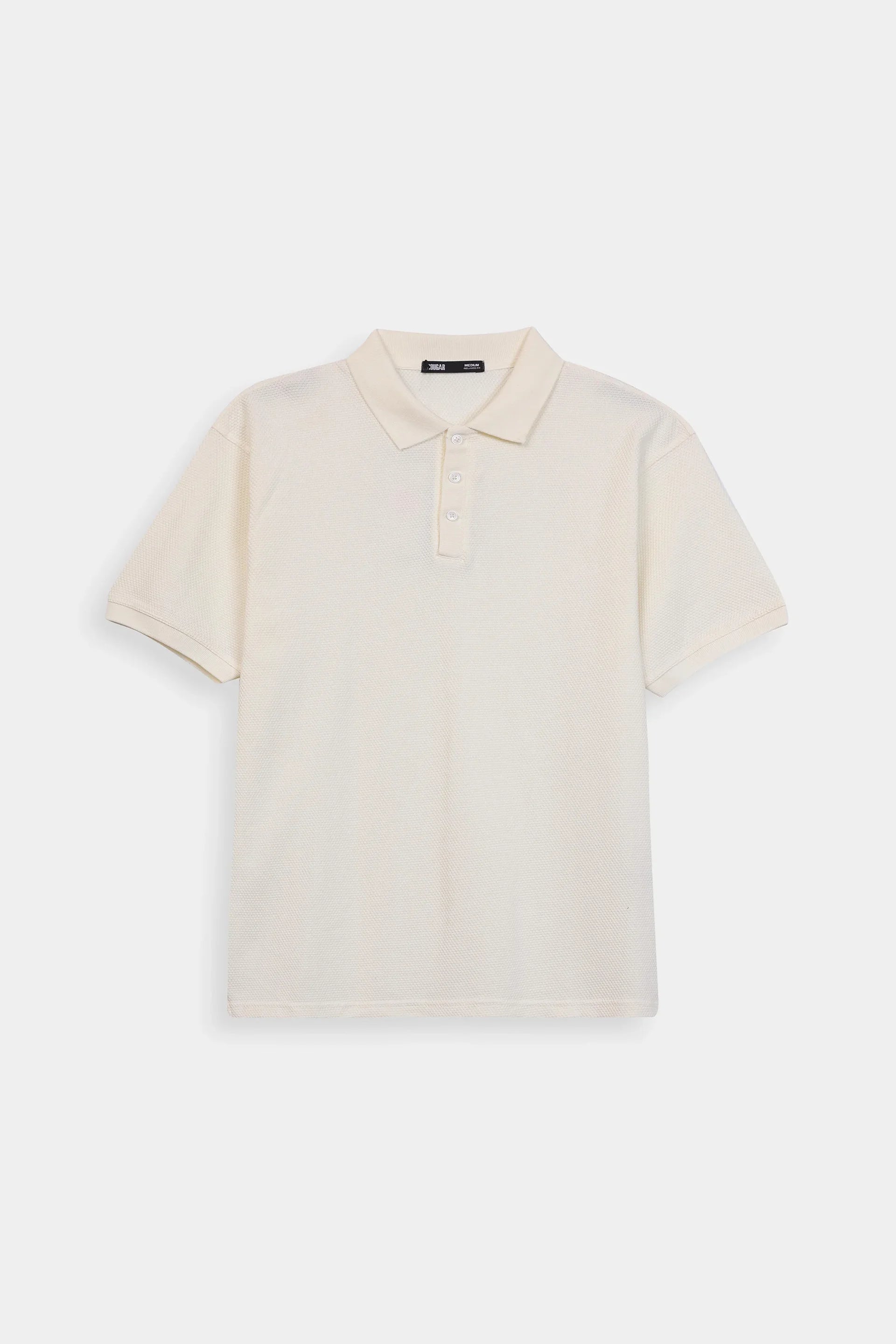 Popcorn Knit Polo - Cougar Clothing
