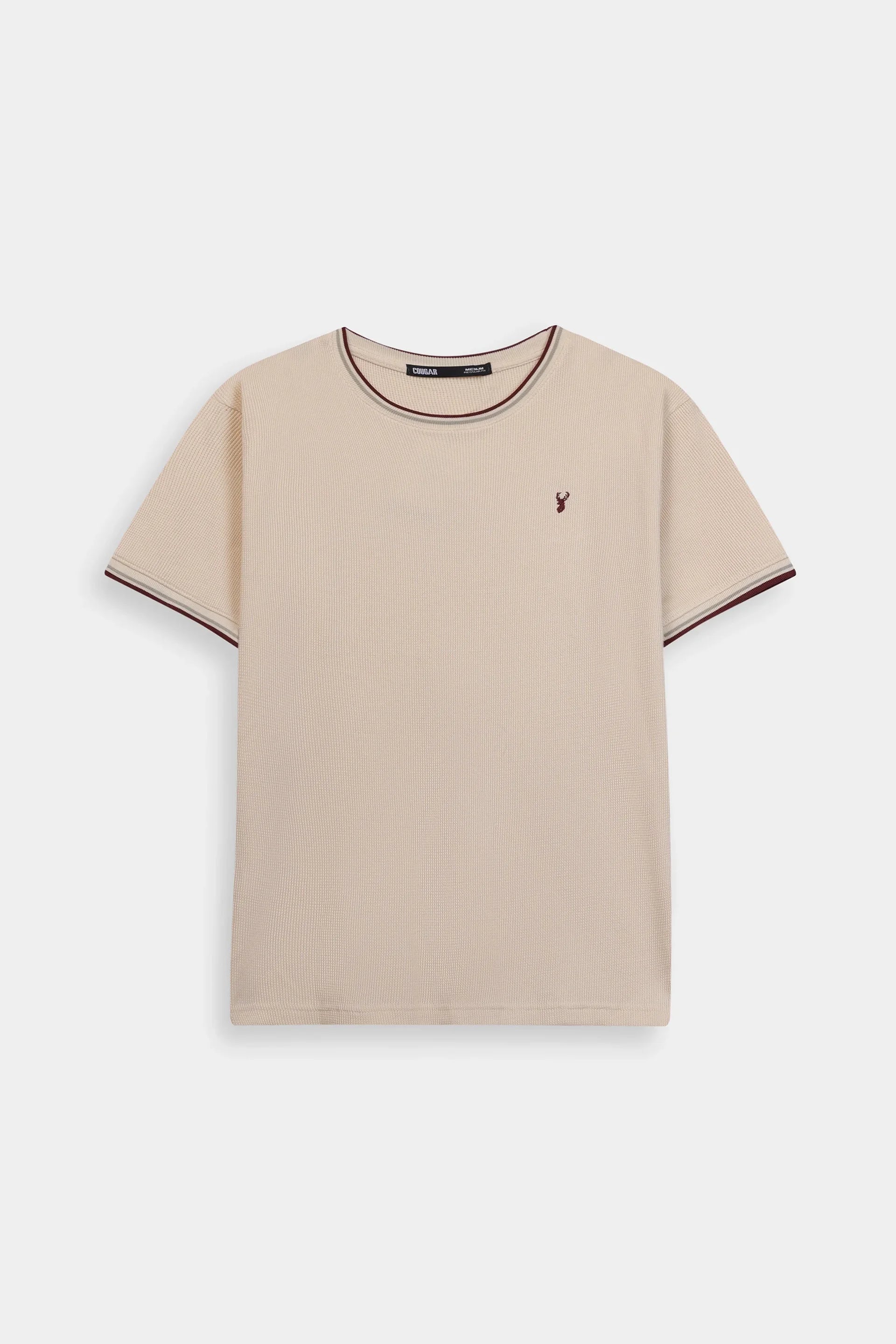 Waffle Knit T-Shirt - Cougar Clothing