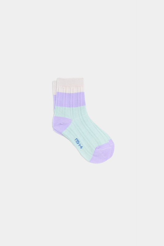 Color Block Striped Socks - Cougar Clothing