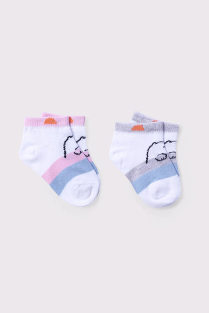 Pack of 2 No Show Socks - Cougar Clothing