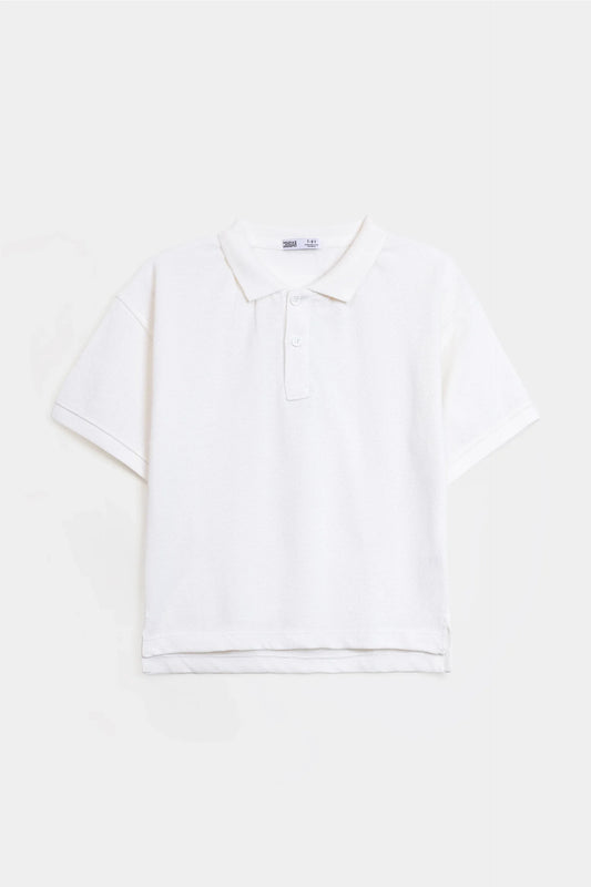 Oversized Pique Polo - Cougar Clothing