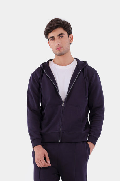 Basic Zipper Hoodie - Cougar Clothing
