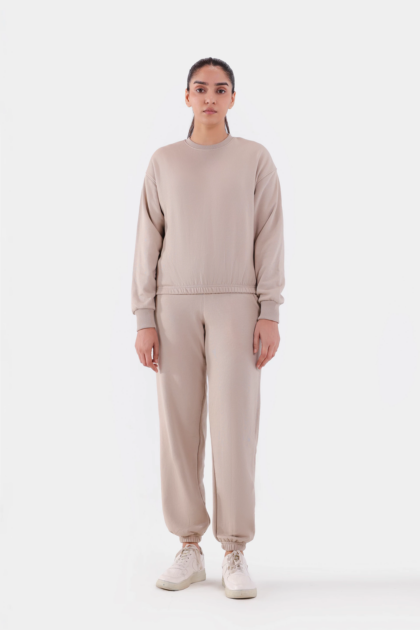 Cinched Waist Sweatshirt - Cougar Clothing