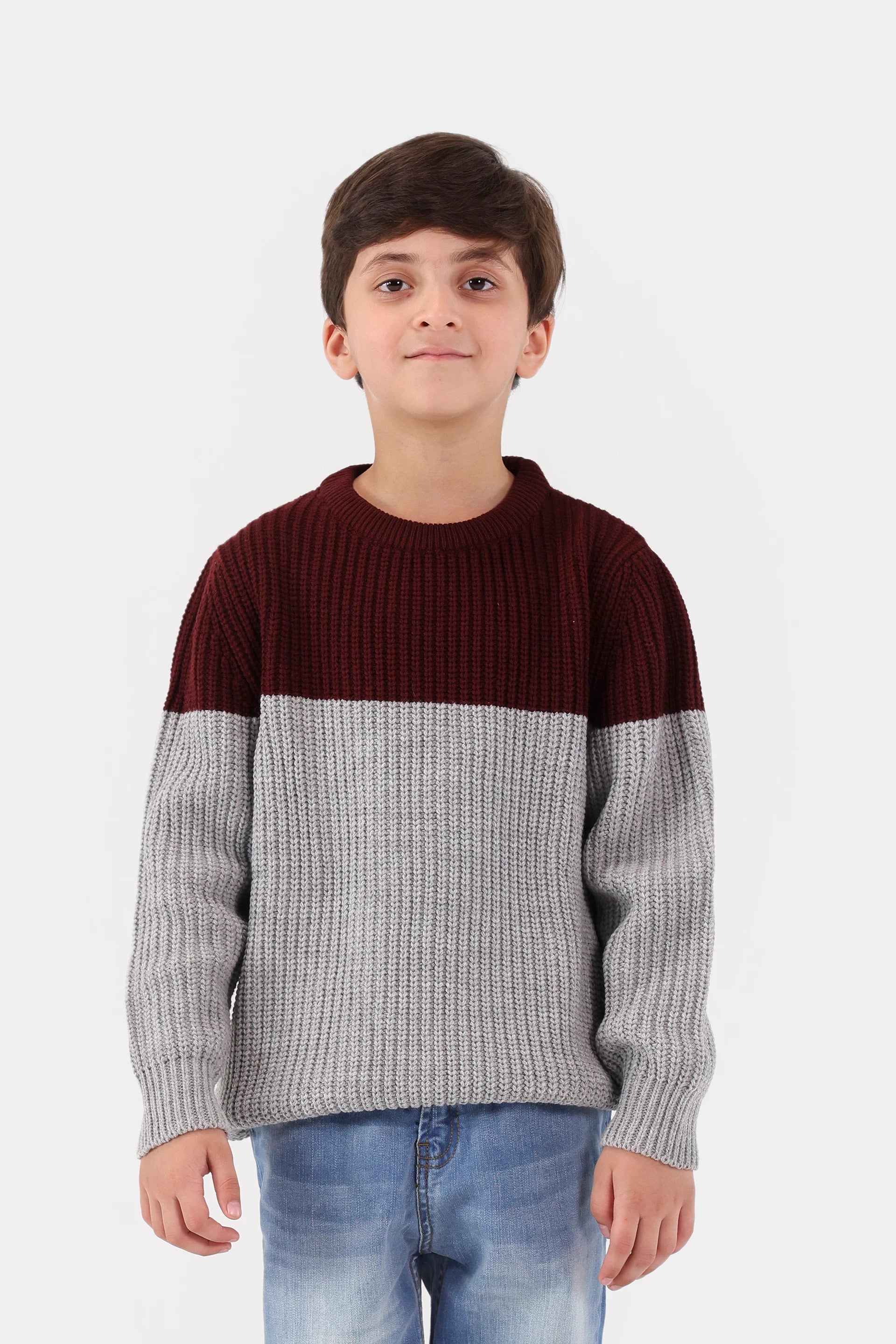 Purl Knit Sweater - Cougar Clothing