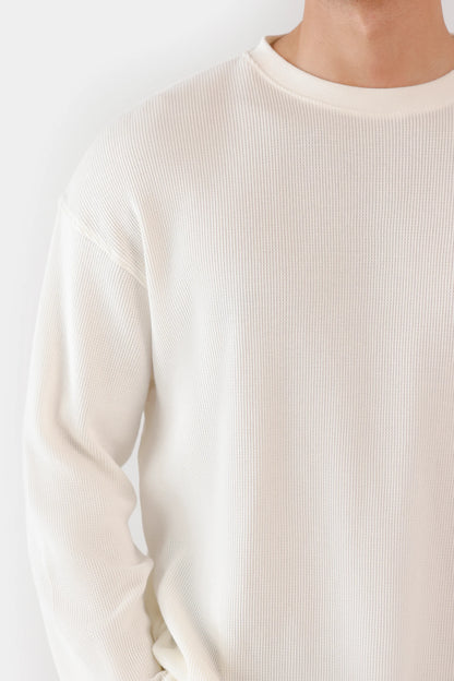 Waffle Knit T-Shirt - Cougar Clothing