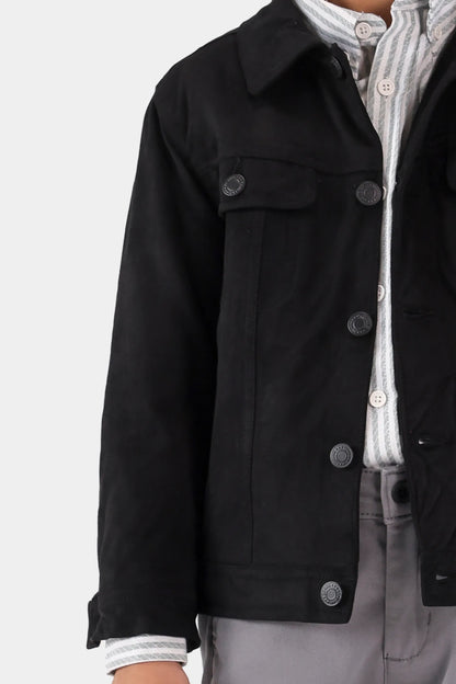 Faux Suede Jacket - Cougar Clothing