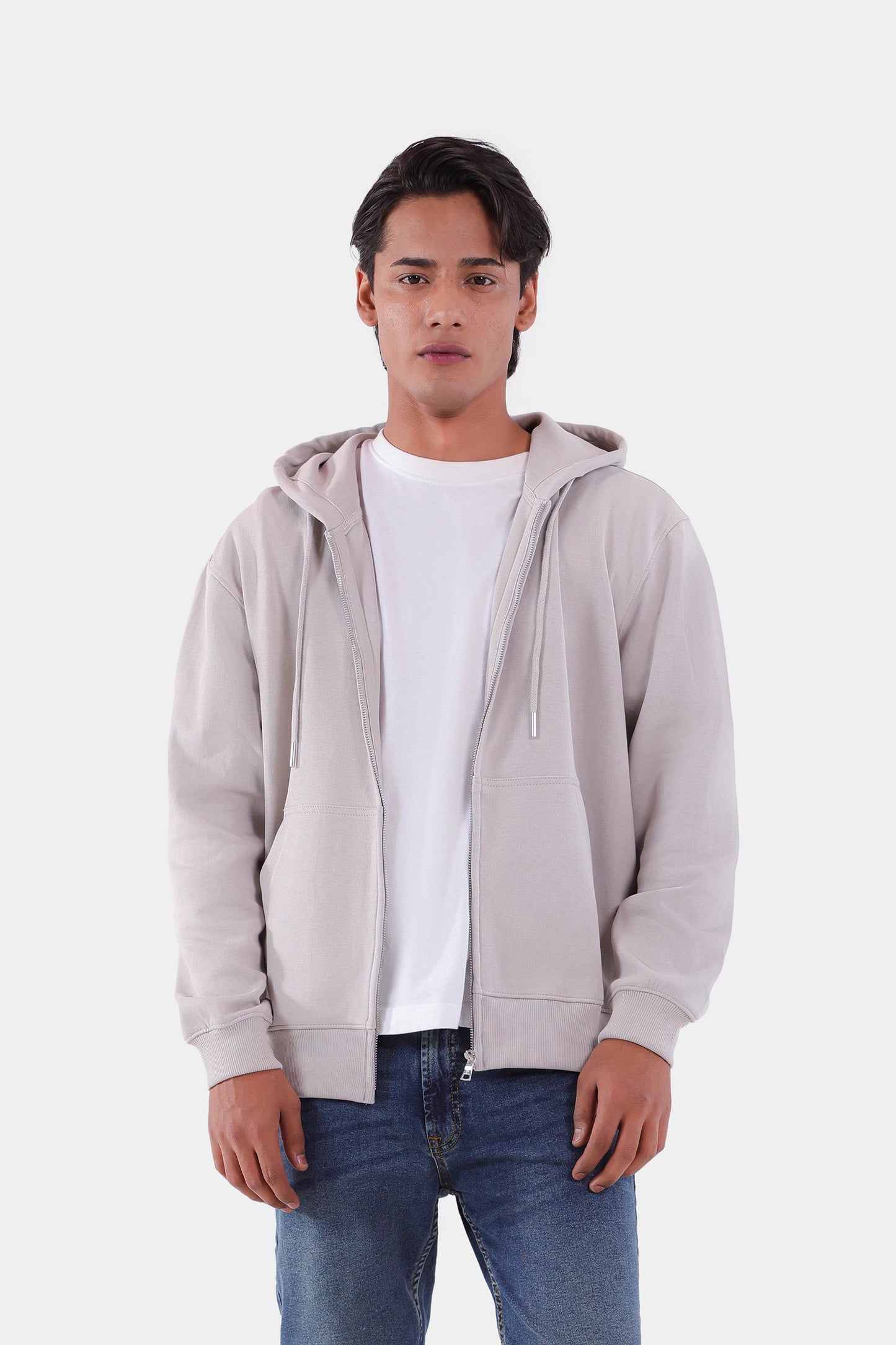 Basic Zipper Hoodie - Cougar Clothing