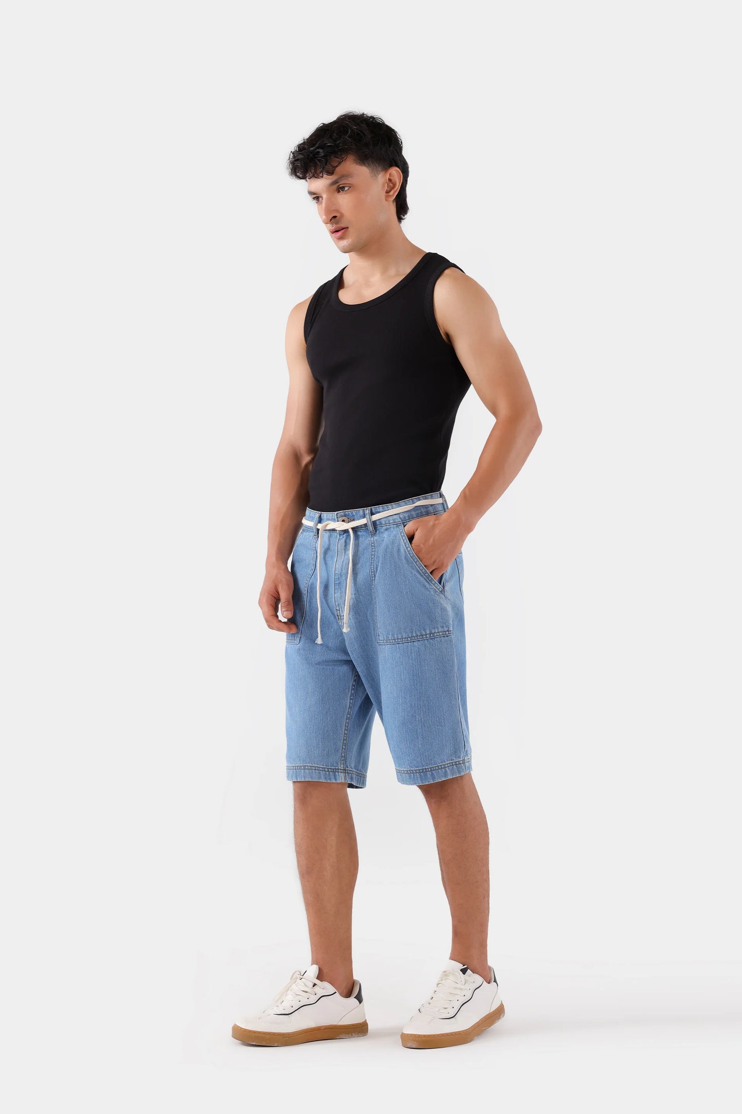 Relaxed Fit Denim Shorts - Cougar Clothing