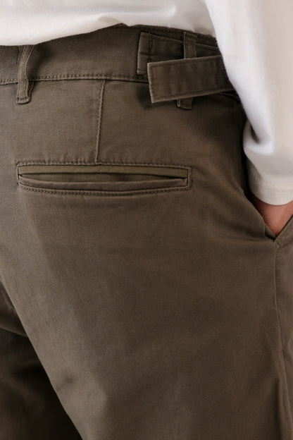 Adjustable Straight Chino Pants - Cougar Clothing
