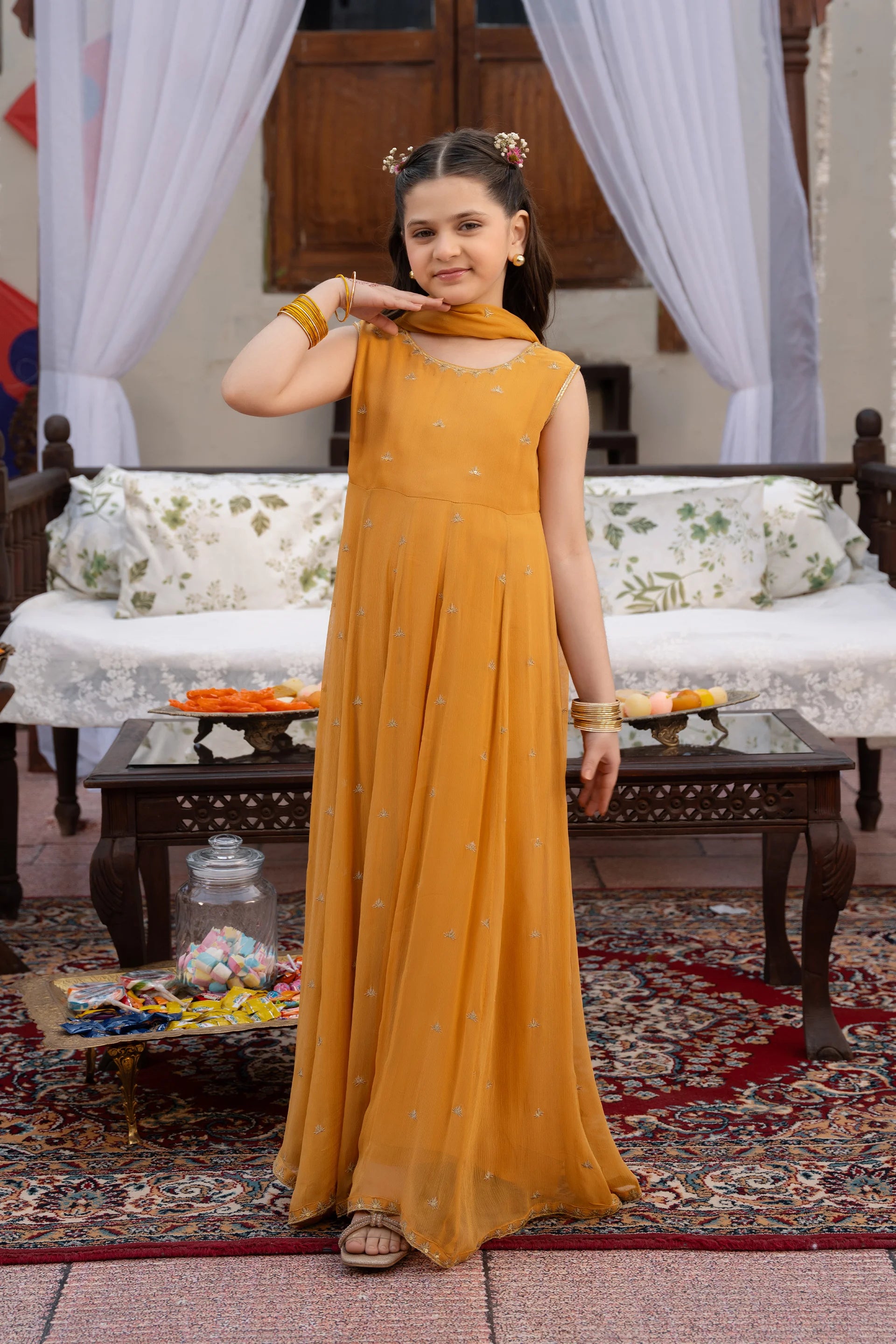 Chiffon Kalidar Set - Cougar Clothing