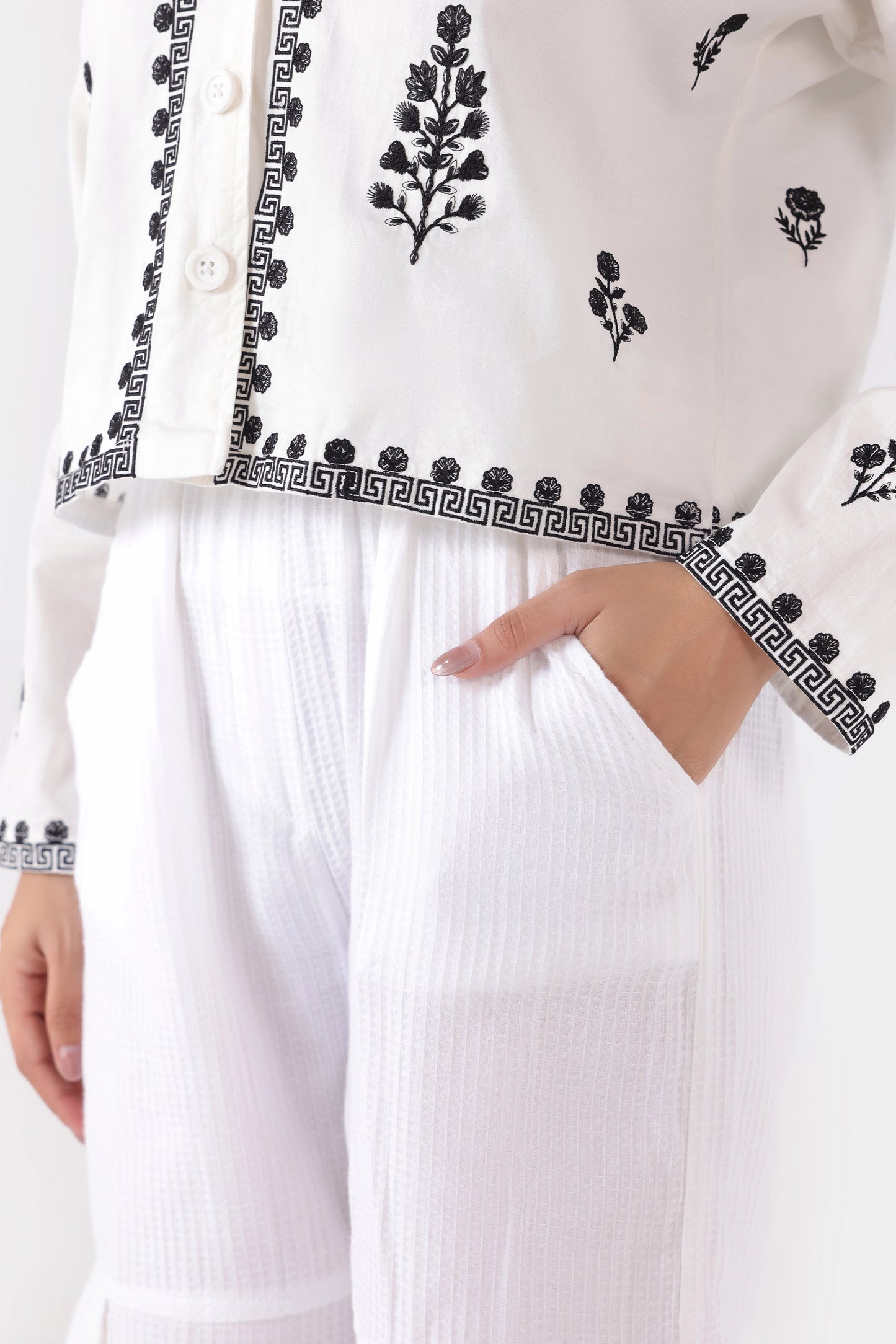 Cargo Waffled Trousers - Cougar Clothing