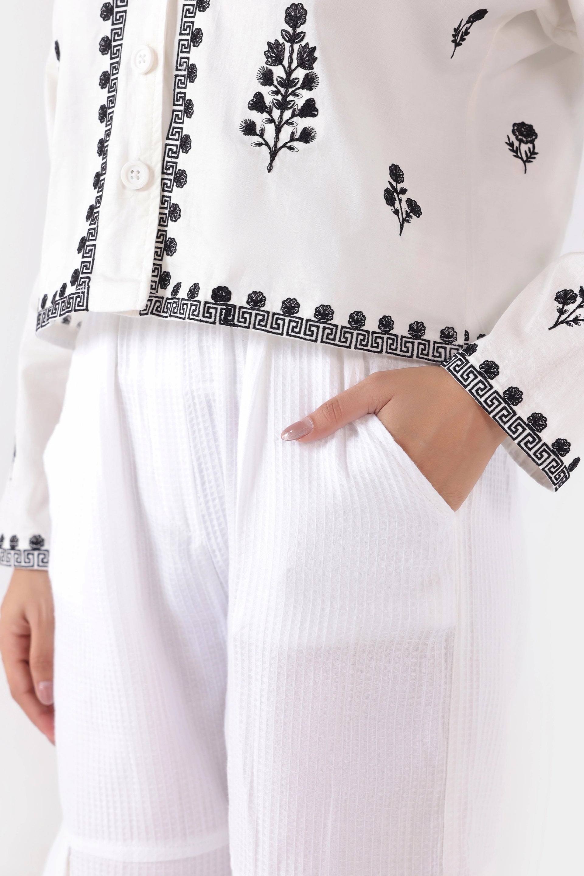 Cargo Waffled Trousers - Cougar Clothing