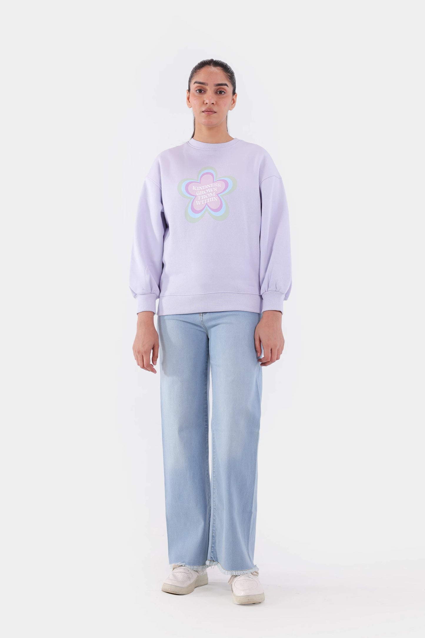 Floral Print Sweatshirt - Cougar Clothing